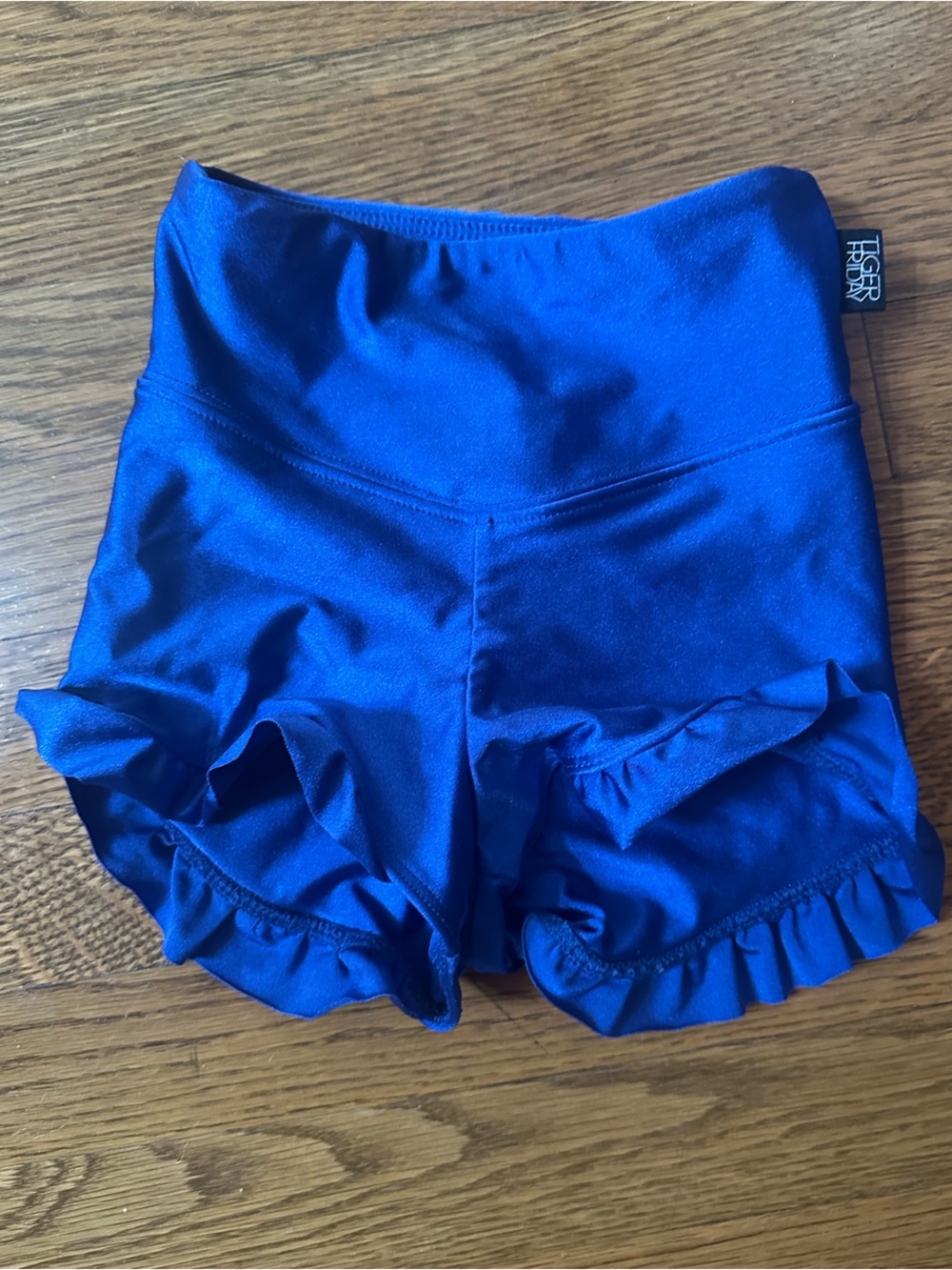 Tiger Friday Radiance Ruffle Shorts - Royal Blue Girls size medium